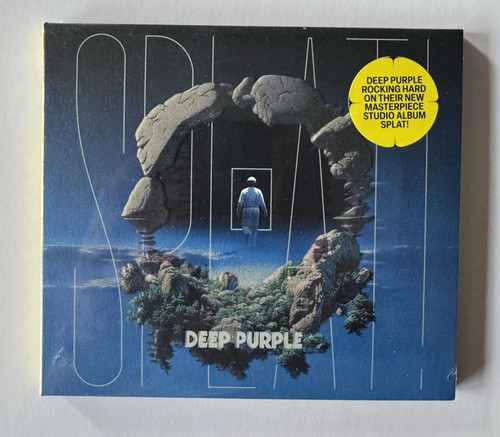 Deep purple splat - purple,