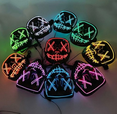 Modes led party mask - party,