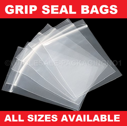 Grip seal bags clear - grip,