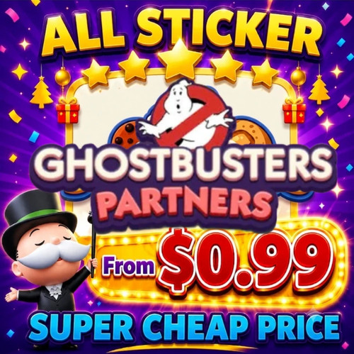 Monopoly stickers - stickers, 1⭐-