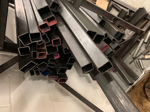 Mild steel section offcuts - offcuts., |