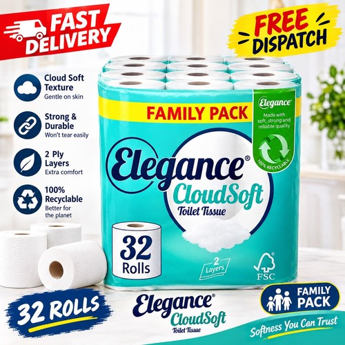Elegance cloudsoft toilet - elegance,