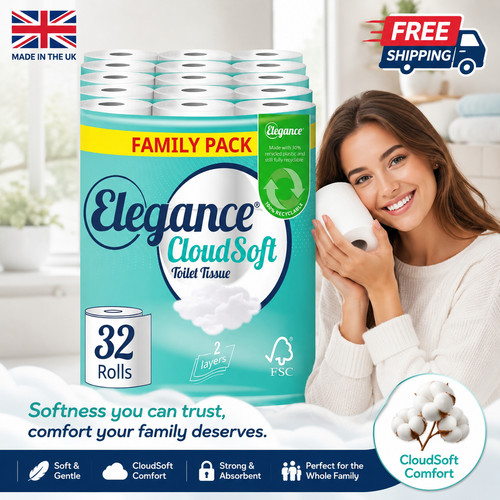 Elegance cloudsoft toilet - cloudsoft,