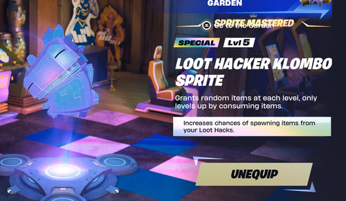 Loot hacker klombo - fn, sprite