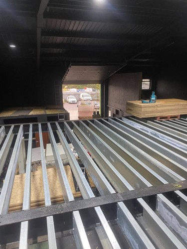 Used bespoke mezzanine - bespoke,