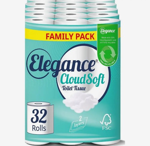 Elegance cloudsoft toilet - elegance,