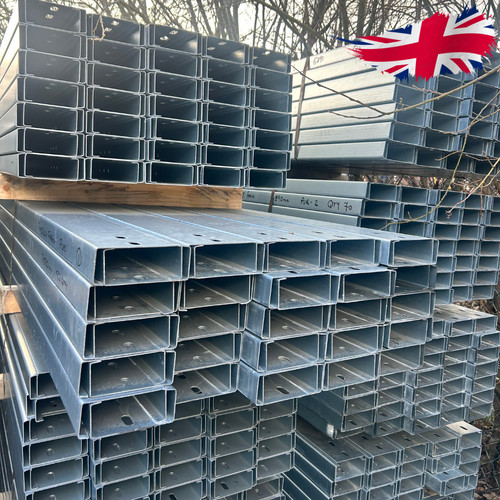 Galvanised steel section - steel, c