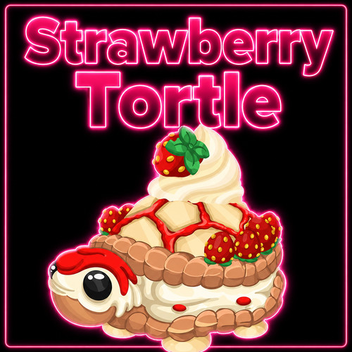 Strawberry tortle - strawberry,