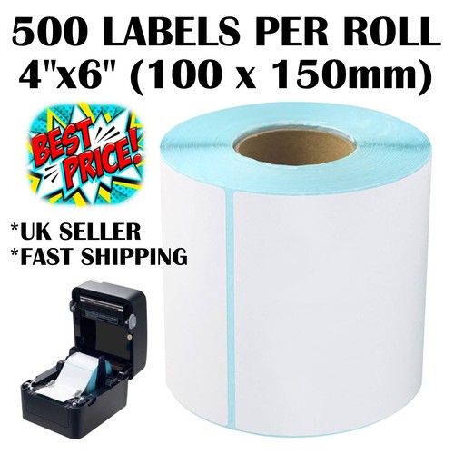 4x6 100x150mm direct thermal - 100x150mm,