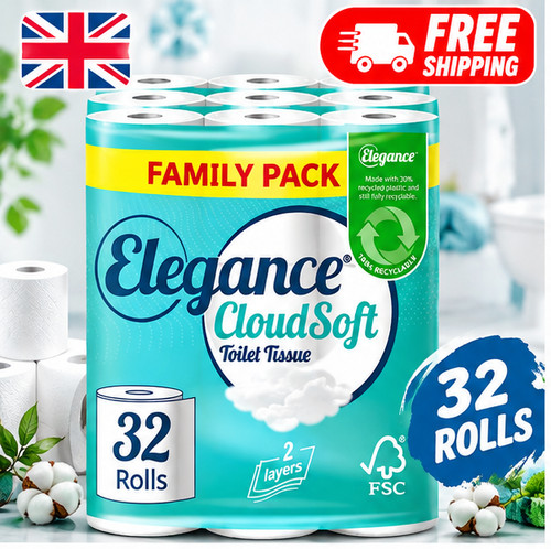 Elegance cloudsoft toilet - elegance,