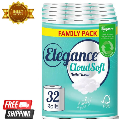 Elegance cloudsoft toilet - elegance,