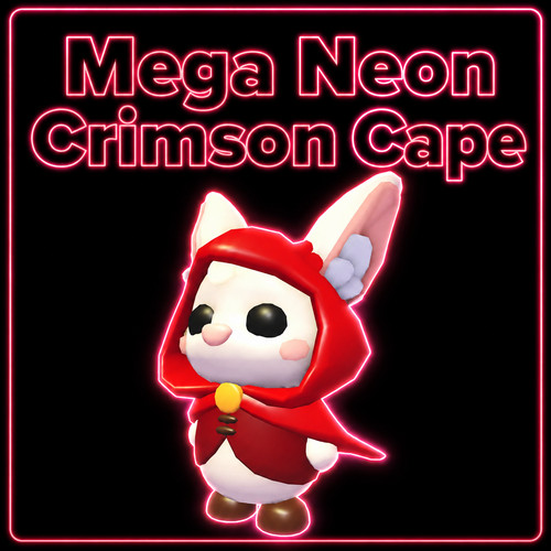 Mega neon crimson - cape, (cheap)