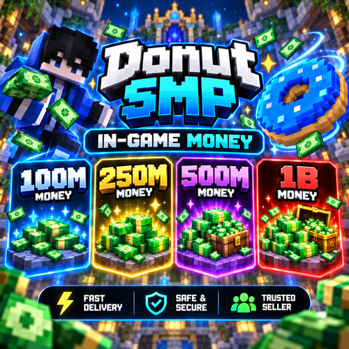 Donutsmp 100m money - 100m-1b,