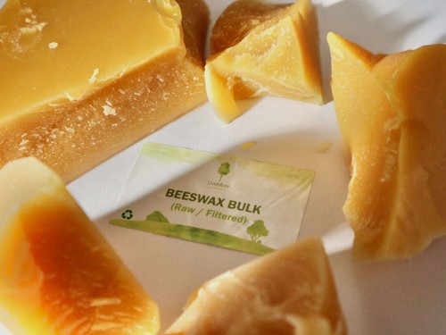 Locally filtered beeswax - filtered,